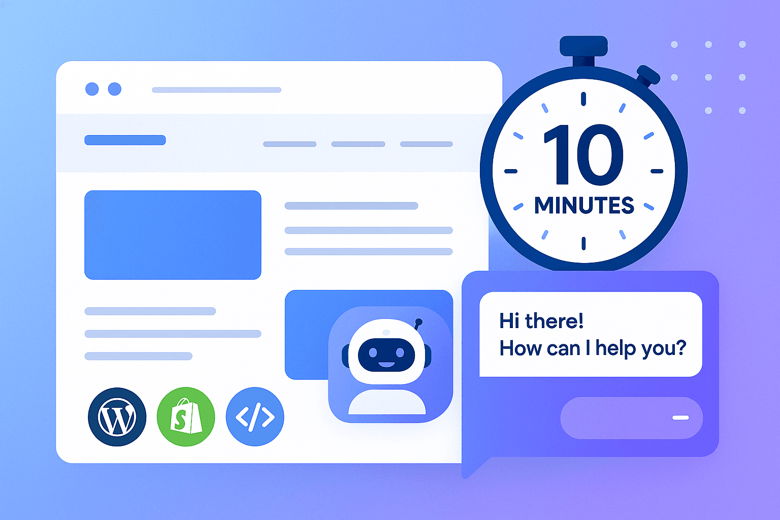 How to Add an AI Chatbot to Your Website in 10 Minutes (No Coding Required)